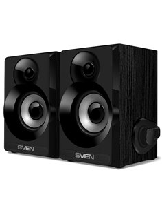 Компьютерные колонки 2.0 SVEN SPS-517, Чёрный 2