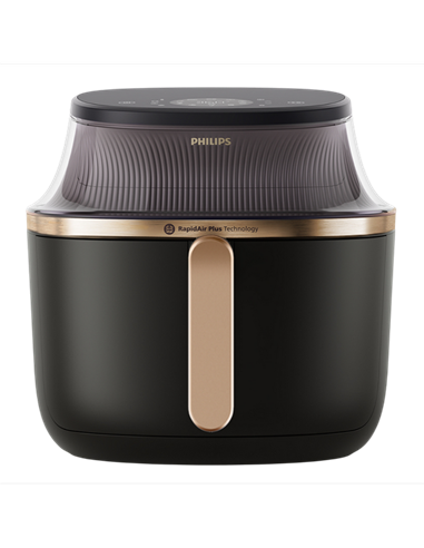 Аэрофритюрница Philips NA332/00, Черный | Золотистый