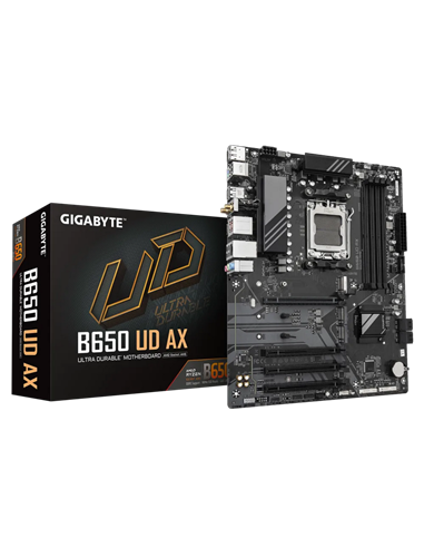 Placă de bază Gigabyte B650 UD AX, AM5, AMD B650, ATX