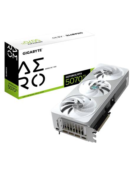 Видеокарта Gigabyte GV-N507TAERO OC-16GD, 16GB GDDR7 256бит