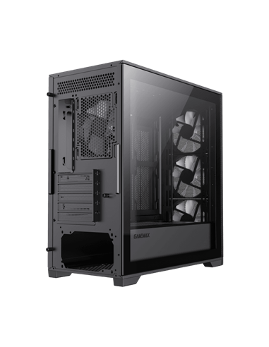 Carcasă PC Gamemax Defender MB, Mini-Tower, Fără PSU, Negru