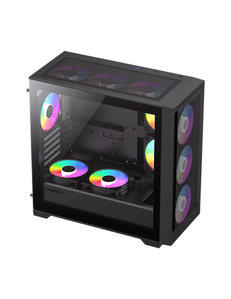 Carcasă PC Gamemax Defender MB, Mini-Tower, Fără PSU, Negru Carcasă PC Gamemax Defender MB, Mini-Tower, Fără PSU, Negru