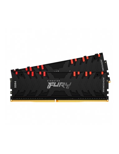 Memorie RAM Kingston FURY Renegade RGB, DDR4 SDRAM, 3200 MHz, 16GB, KF432C16RBAK2/16