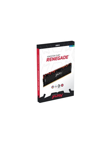 Оперативная память Kingston FURY Renegade RGB, DDR4 SDRAM, 3200 МГц, 16Гб, KF432C16RBAK2/16