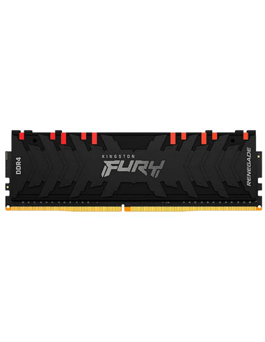 Оперативная память Kingston FURY Renegade RGB, DDR4 SDRAM, 3200 МГц, 16Гб, KF432C16RBAK2/16