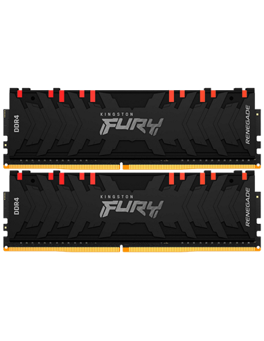 Memorie RAM Kingston FURY Renegade RGB, DDR4 SDRAM, 3200 MHz, 16GB, KF432C16RBAK2/16