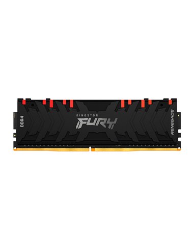Оперативная память Kingston FURY Renegade RGB, DDR4 SDRAM, 3200 МГц, 16Гб, KF432C16RBAK2/16