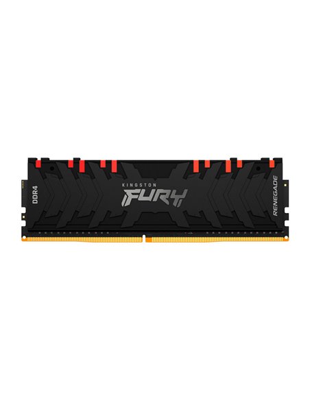 Оперативная память Kingston FURY Renegade RGB, DDR4 SDRAM, 3200 МГц, 16Гб, KF432C16RBAK2/16