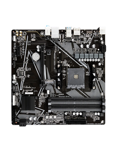 Placă de bază Gigabyte A520M DS3H V2, AM4, AMD A520, Micro-ATX