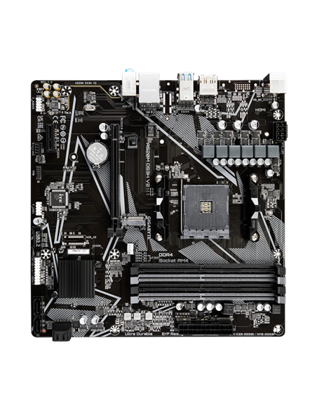 Placă de bază Gigabyte A520M DS3H V2, AM4, AMD A520, Micro-ATX