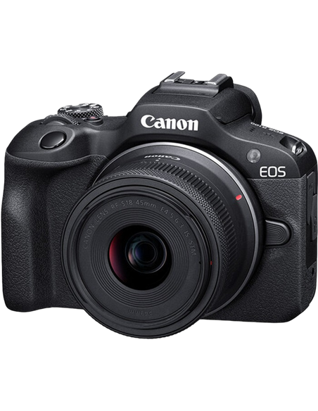 Беззеркальный фотоаппарат Canon EOS R100 & RF-S 18-45mm f/4.5-6.3 IS STM & RF-S 55-210mm f/5-7.1 IS STM KIT