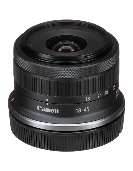 Aparat Foto Mirrorless Canon EOS R100 & RF-S 18-45mm f/4.5-6.3 IS STM & RF-S 55-210mm f/5-7.1 IS STM KIT