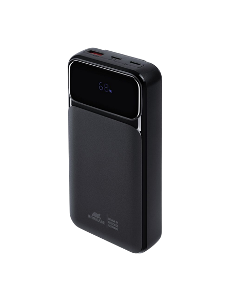 Acumulator extern Rivacase VA2221, 20000mAh, Negru