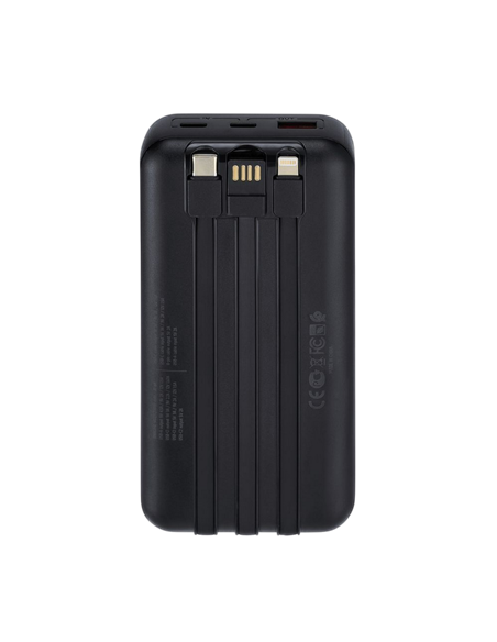 Acumulator extern Rivacase VA2221, 20000mAh, Negru