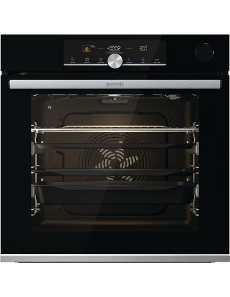 Электрический духовой шкаф Gorenje BPSAX6747A08BGWI, Чёрный
