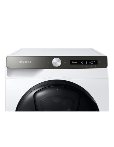 Стирально-сушильная машина Samsung WD80T554CBT/UA, 8кг, Белый