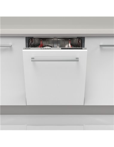Mașină de spălat vase Sharp QWNI14I47EXEU, Alb