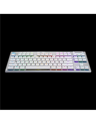 Tastatură Logitech G915 TKL, Fără fir, Alb
