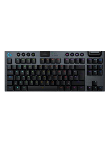 Tastatură Logitech G915 TKL, Fără fir, Alb