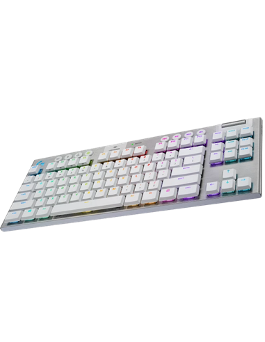Tastatură Logitech G915 TKL, Fără fir, Alb