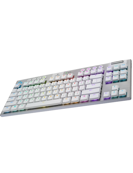Tastatură Logitech G915 TKL, Fără fir, Alb