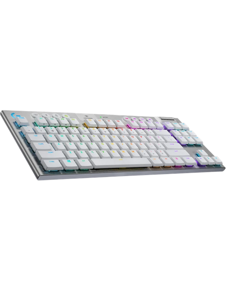 Tastatură Logitech G915 TKL, Fără fir, Alb