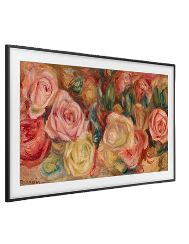 75" QLED SMART Телевизор Samsung QE75LS03DAUXUA, 3840x2160 4K UHD, Tizen, Чёрный