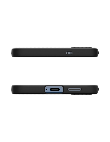 Чехол Spigen Liquid Air для Samsung Galaxy S25, Матовый черный
