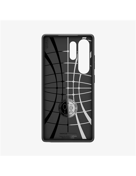 Чехол Spigen Liquid Air для Samsung Galaxy S25, Матовый черный Чехол Spigen Liquid Air для Samsung Galaxy S25, Матовый черный