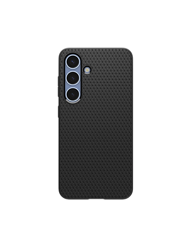 Husă Spigen Liquid Air pentru Samsung Galaxy S25, Negru mat