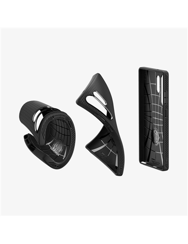 Чехол Spigen Liquid Air для Samsung Galaxy S25, Матовый черный