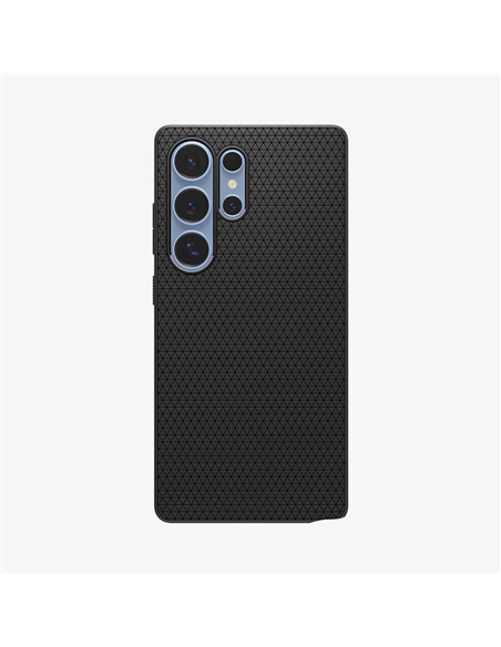 Чехол Spigen Liquid Air для Samsung Galaxy S25, Матовый черный Чехол Spigen Liquid Air для Samsung Galaxy S25, Матовый черный
