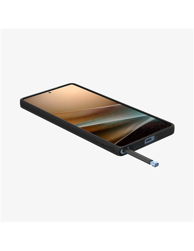 Чехол Spigen Liquid Air для Samsung Galaxy S25, Матовый черный