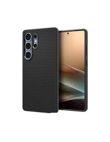 Чехол Spigen Liquid Air для Samsung Galaxy S25, Матовый черный