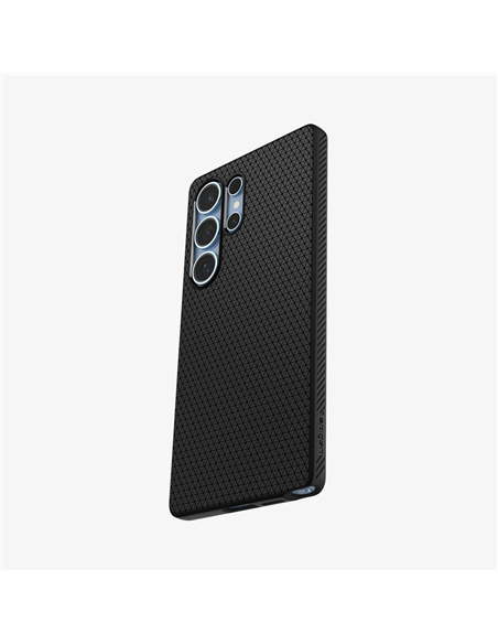 Чехол Spigen Liquid Air для Samsung Galaxy S25, Матовый черный Чехол Spigen Liquid Air для Samsung Galaxy S25, Матовый черный