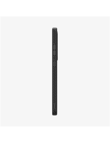 Husă Spigen Liquid Air pentru Samsung Galaxy S25, Negru mat