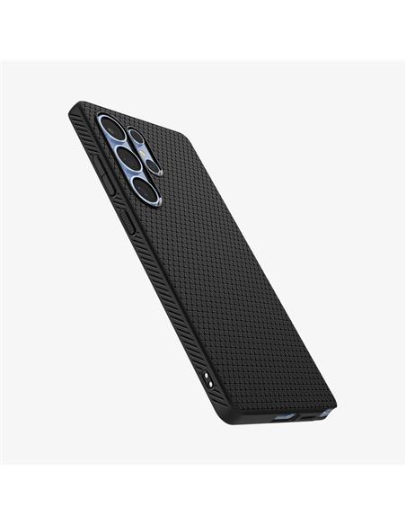 Husă Spigen Liquid Air pentru Samsung Galaxy S25, Negru mat Husă Spigen Liquid Air pentru Samsung Galaxy S25, Negru mat
