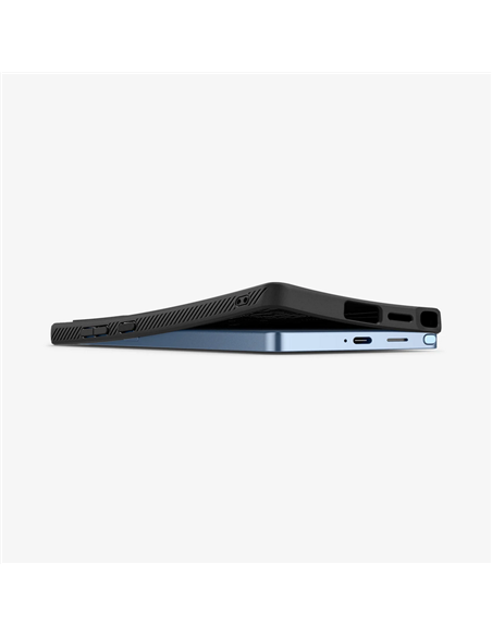 Чехол Spigen Liquid Air для Samsung Galaxy S25, Матовый черный Чехол Spigen Liquid Air для Samsung Galaxy S25, Матовый черный