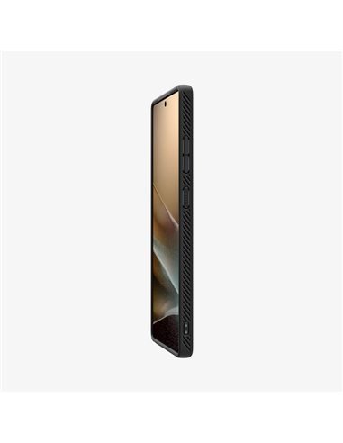Husă Spigen Liquid Air pentru Samsung Galaxy S25, Negru mat