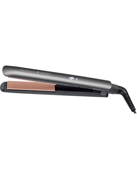 Placă de îndreptat părul Remington Keratin Protect S8598, Gri