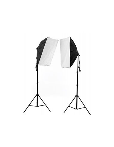 Set de fotografie Reflecta VisiLux Steady Light, Negru