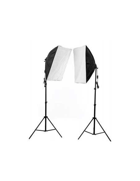 Set de fotografie Reflecta VisiLux Steady Light, Negru