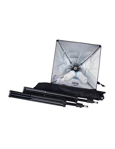 Set de fotografie Reflecta VisiLux Steady Light, Negru