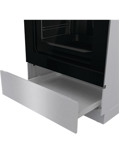 Aragaz Mixt Gorenje GKS6C70XJ, Oțel inoxidabil