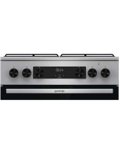 Aragaz Mixt Gorenje GKS6C70XJ, Oțel inoxidabil