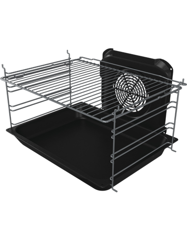 Комбинированная плита Gorenje GKS6C70XJ, Нержавеющая сталь