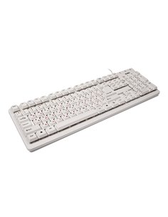 Keyboard SVEN Standard 301, Classic layout, Splash proof, Calculator key, 1.5m, USB, EN/RU, White 2