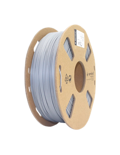 Нить для 3D-принтера Gembird 3DP-PLA+1.75-02-GR, PLA+, Серый, 1.75 мм, 1кг