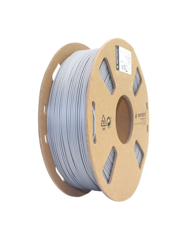 Filament pentru imprimantă 3D Gembird 3DP-PLA+1.75-02-GR, PLA+, Gri, 1.75 mm, 1kg