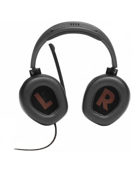 Игровая Гарнитура JBL Quantum 200, Проводной аналоговый, Чёрный